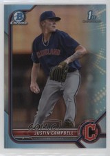 2022 Bowman Draft Chrome Sky Blue Refractor Justin Campbell #BDC-113 00lk