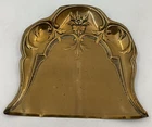 Art Nouveau Solid Brass Crumb Tray Joseph Sankey & Sons 1890-1932 No. 582261