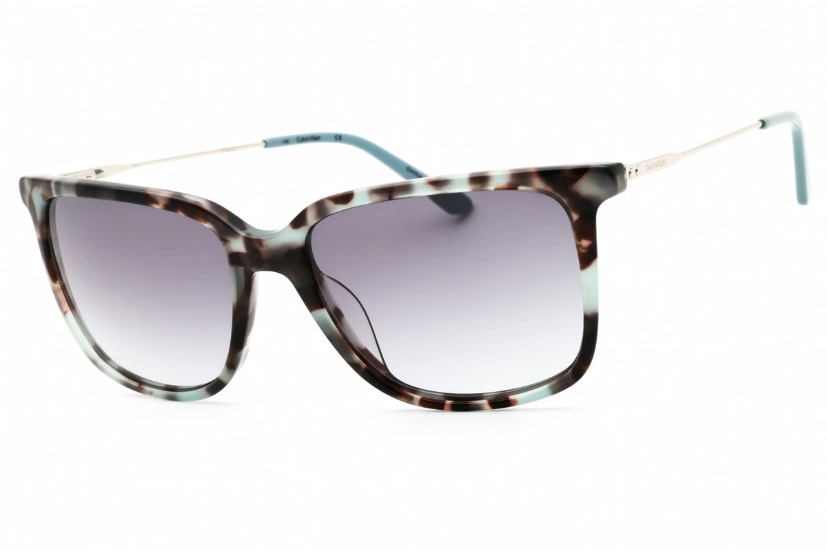 Calvin Klein Blue Gradient Lens Tortoiseshell Frame Women\'s Sunglasses Amazon.com: Calvin Klein Women main image 4