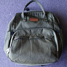YOOFOSS NAPPY BACKPACK grey waterproof guc