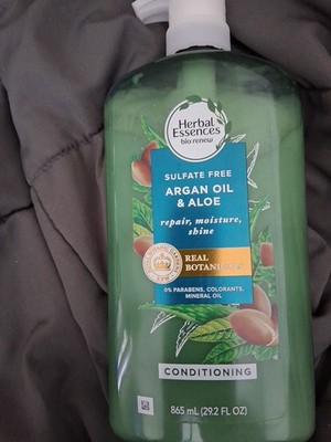 Herbal Essences ARGAN OIL & ALOE REAL BOTANICALS CONDITIONER - 29.2oz