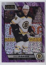 2023-24 O-Pee-Chee Platinum Violet Pixels 184/299 Jake DeBrusk #44 0iw3