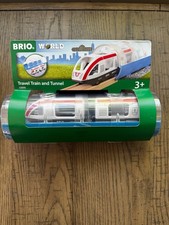 NEW BRIO World Travel Train and Tunnel 33890