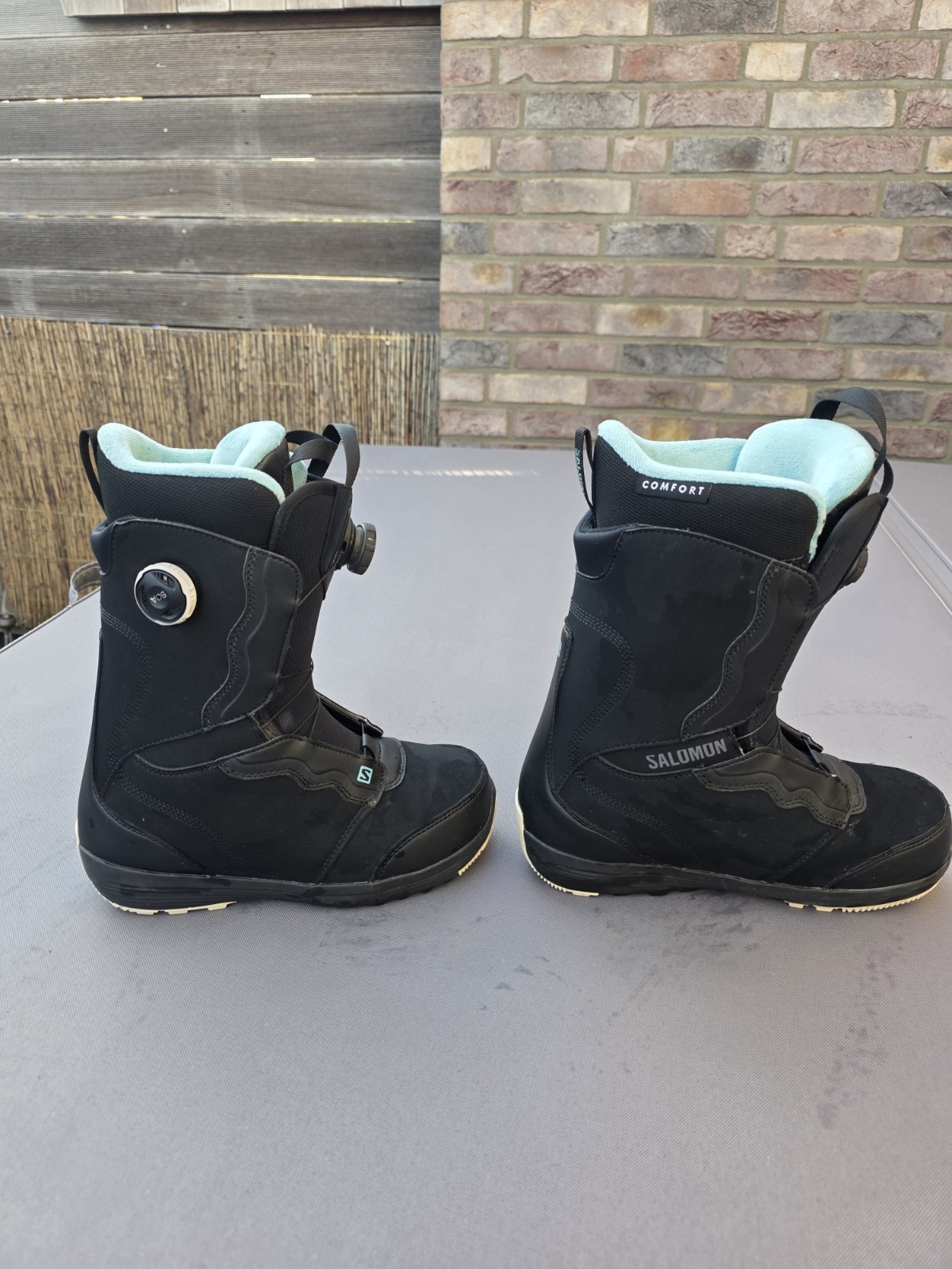 Salomon Ivy BOA SJ Damen Snowboard Boots Gr. 40 EU 25,5 Schwarz sehr gut