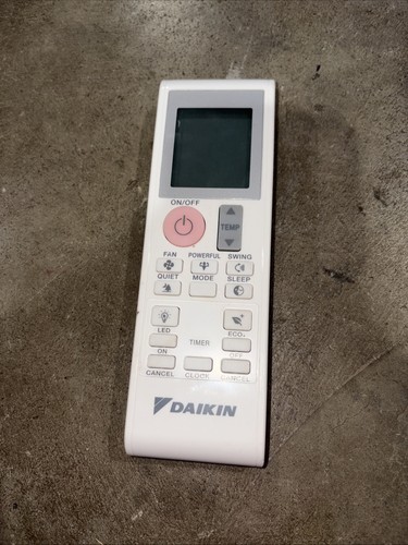 DAIKIN Remote Control Ductless Mini Split AC LED ,Timer Unit