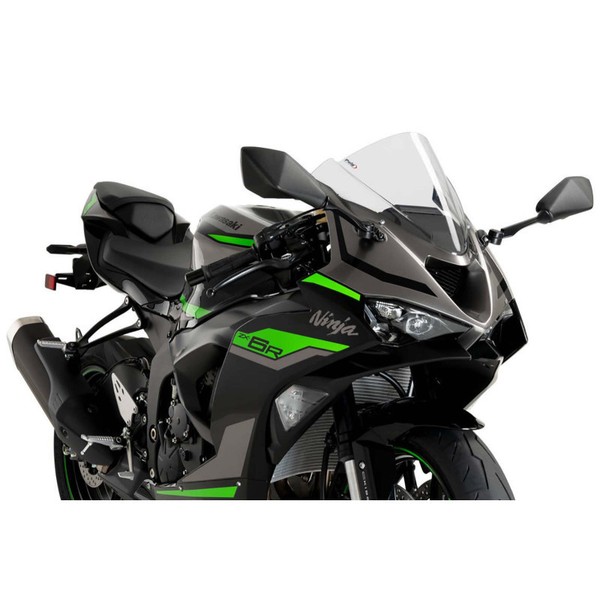 Puig Z-RACING Windschutzscheibe FUR Kawasaki ZX-6R Ninja 24-25 Klar-image