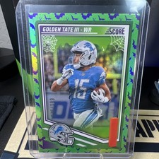 Panini Score 2025 Golden Tate III Detroit Lions #376 Serial /399 Parallel