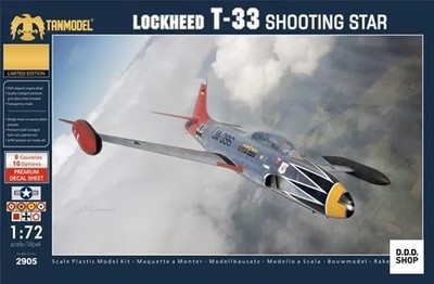 1/72 T-33 Shooting Star West German Model Kit TAN2905