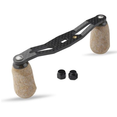 Fischrollengriff DIY Fischereiwerkzeuge Outdoor Baitcasting Kohlefaser Kork