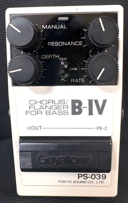 Chorus Bass PS-039 Guyatone flanger chorus B-Ⅳ PS-039 Guyatone Flanger Shipping Int Free MIJ B-IV ベース