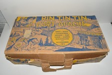 Marx Rin Tin Tin at Fort Apache 3627 Playset 1956 W/ ORIGINAL BOX GNL21
