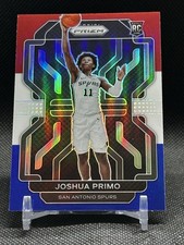 2021-22 Panini Prizm Joshua Primo RC #298 Red White Blue Prizm Spurs Rookie