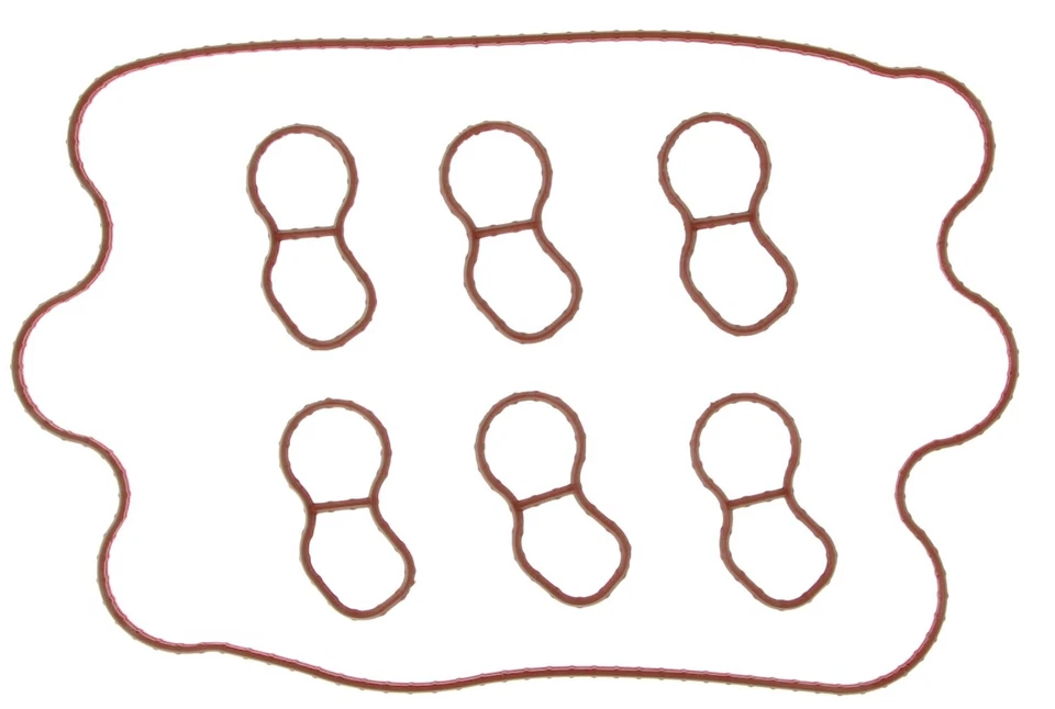 Комплект прокладок пленума впрыска топлива Mahle для 2004 Ford F-150 Heritage 4,2 л V6 - Изображение 3 из 3