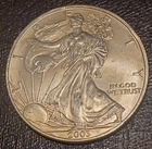 2003 American U.S Silver Eagle  1 oz Fine Silver Coin