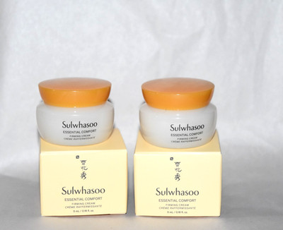 X2 NIB Sulwhasoo Essential Comfort firming cream .16 oz x2