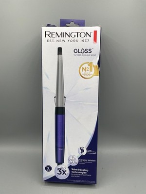 Remington Gloss Tapered Curling Wand - 0.5''-1.5'' New Open Box