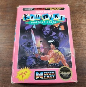 Kid Niki Radical Ninja CIB Game * RARE Nintendo NES Vintage video game