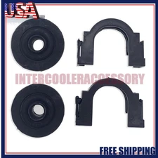 Upper Radiator Mount Bracket & Bushing 2Set For Nissan Maxima Quest Rogue Altima