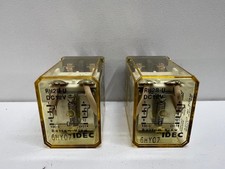 LOT OF 2 NEW OLD STOCK IDEC 10A 12V COIL RELAYS RH2B-U-DC12V