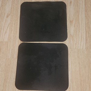2 Black Mouse Pads