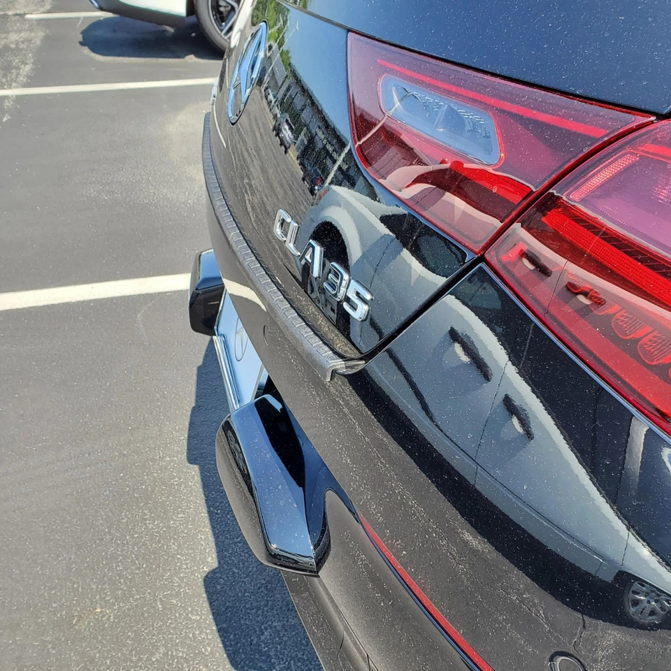 For: Mercedes-Benz CLA250 / CLA35 AMG 2020-2025 Rear Bumper Protector #RBP-021 Foto 4 de 4