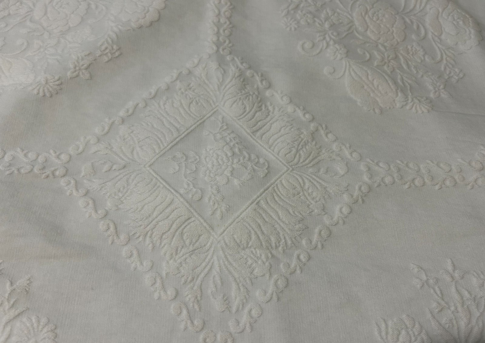 Chambers Euro 26"Pillow Sham Jacquard Floral Cotton Italy Luxury Linens