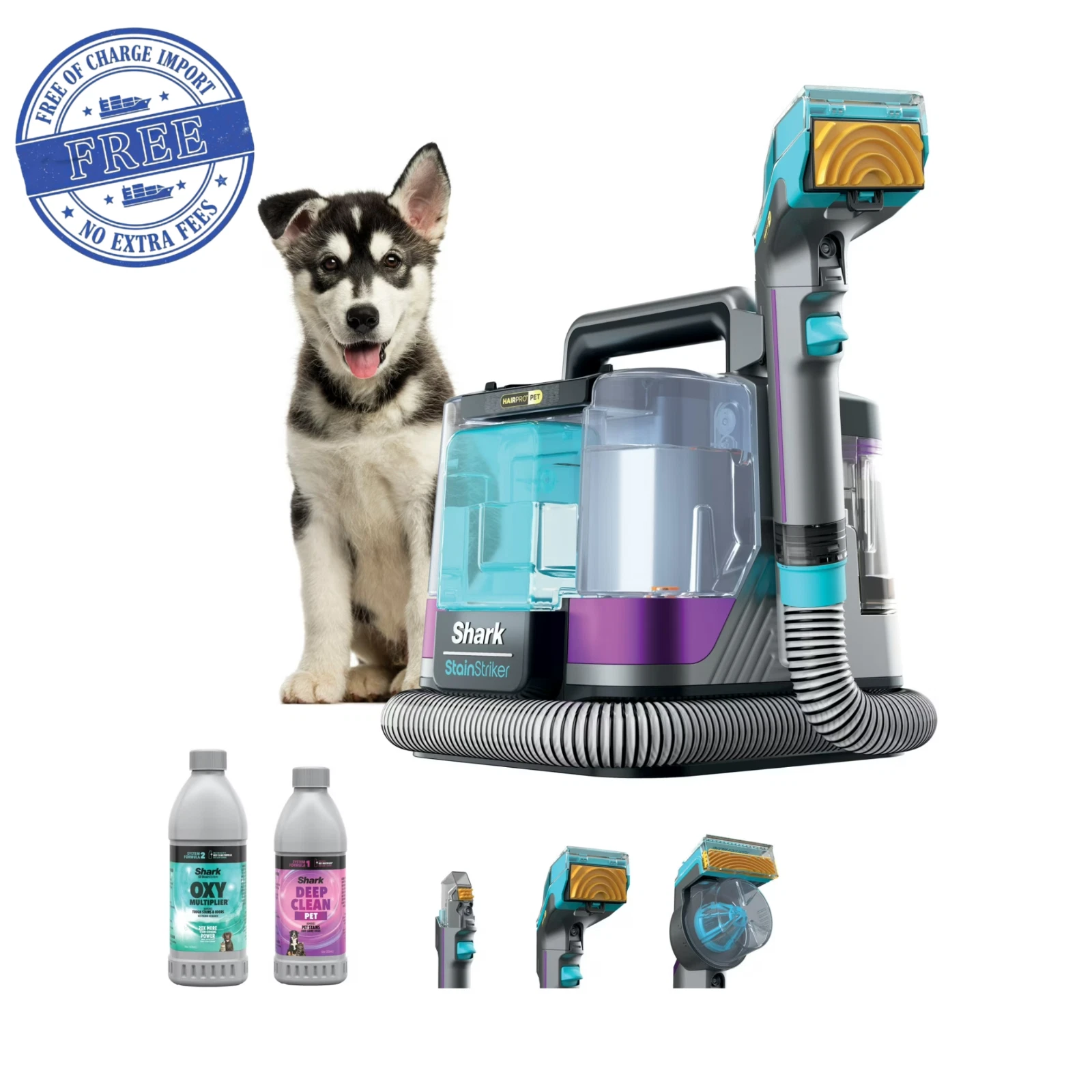 Shark StainStriker PX250 Stain & Spot Cleaner - Thumbnail 4
