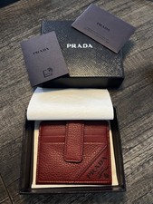 Portafoglio PRADA - NUOVO porta carte unisex con scatola