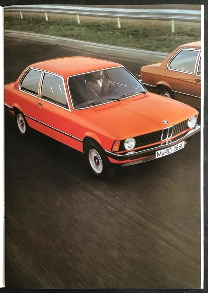 BMW 316 318 320 320i Car Sales Brochure FEB 1976 #611020520 2/76VM - Image 2 of 4