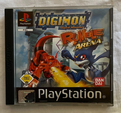 Digimon  Digital Monsters Rumble Arena - PSone Spiel PS1