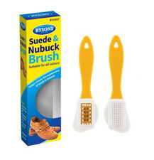Brush Kit 2side Suede Leather Nubuck Shoes Boot Cleaner Stain Household Cleaning