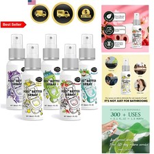 Toilet Spray Air Freshener Spray Odor Neutralizer Bathroom Freshener 5 Pack