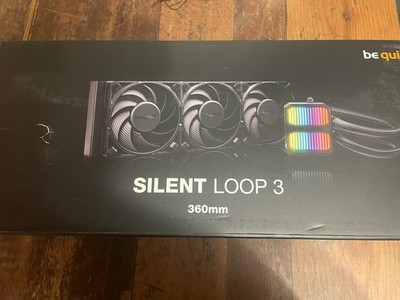 Be Quiet Silent Loop 3 360mm Schwarz GEBRAUCHT Wasserkühlung/AIO