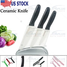 Set Ceramic Knife Kitchen Knife Non-Stick Peeler Knife Meat Fruit Vegetable