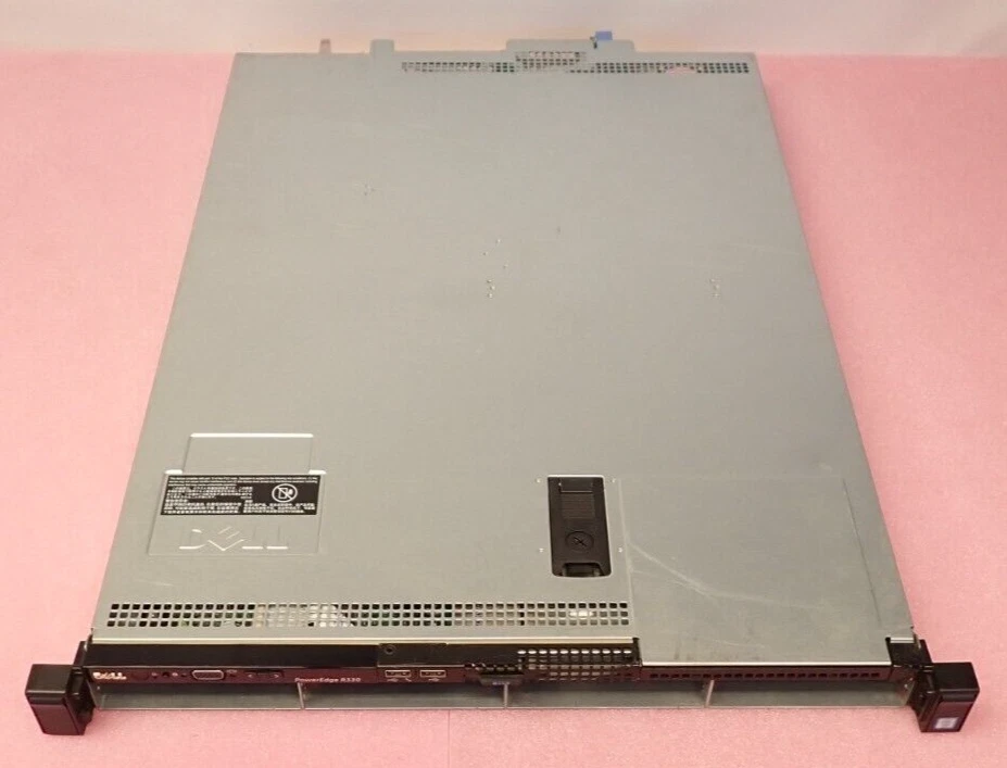 Dell PowerEdge R330 CTO Up to 1x E3-1200v5/v6 4-DIMM 4x 3.5" Bay 1U Server - Image 2 of 3