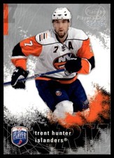 2007-08 Upper Deck Be a Player 25/25 Trent Hunter New York Islanders #124