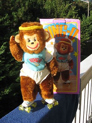 skating monkey toy