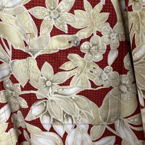 Vintage Consensus Sportswear Mens Floral Hawaiian Button Up Shirt Large Cotton - Picture 5 of 11