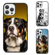 Flat Case For Apple iPhone Samsung Galaxy Motorola meadow Appenzeller Sennenhund