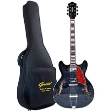 Grote Electric Guitar Semi-Hollow Body 335-YS-HW Style Full-Size
