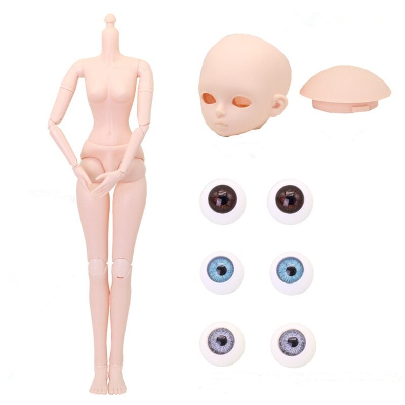 60cm Bjd/sd Doll Normal Skin Makeup Changeable Eyes with Shoes 1/3
