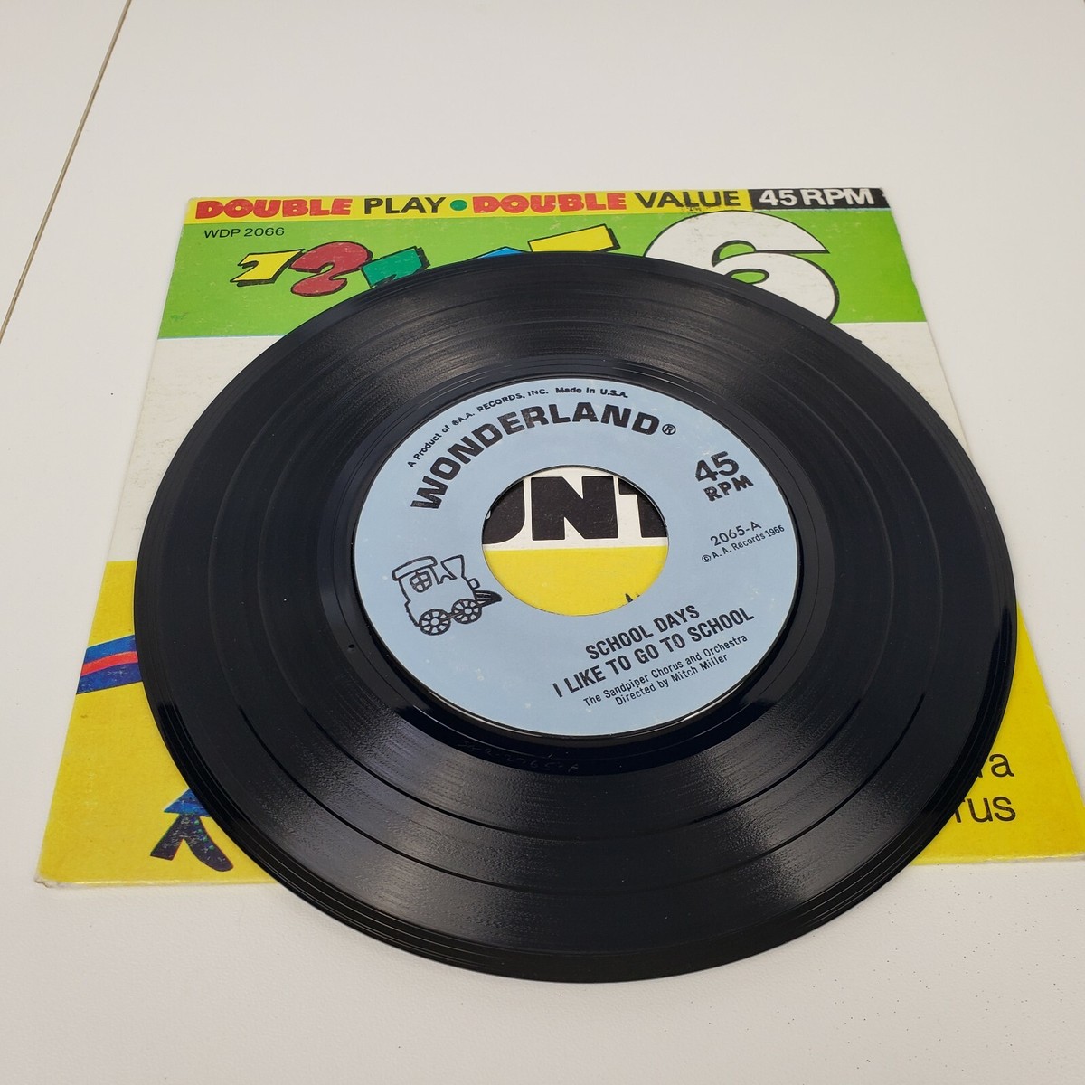 1966 Songs about Counting - 123456 Wonderland Double Play Record