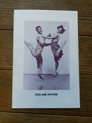 YOU ARE INVITED SAN FRANCISCO PERFORMANCES BOOK RARE VTG 