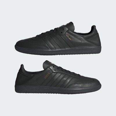 Adidas Samba Decon Sneakers Original Shoes Core Black/Gold IG6172