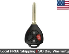1x New Replacement Key Fob For Select Toyota HYQ12BBY Dot Chip -Read Description