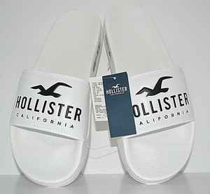 Hollister Logo Slide Sandals Flash 