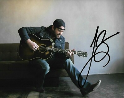 LEE BRICE SIGNED 8X10 PHOTO COUNTRY MUSIC HARD 2 LOVE LIKE CRAZY SINGER