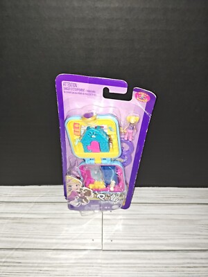 MATTEL Mini Polly Pocket Tiny is Mighty Compact Dog Pet House Kids Toy NEW