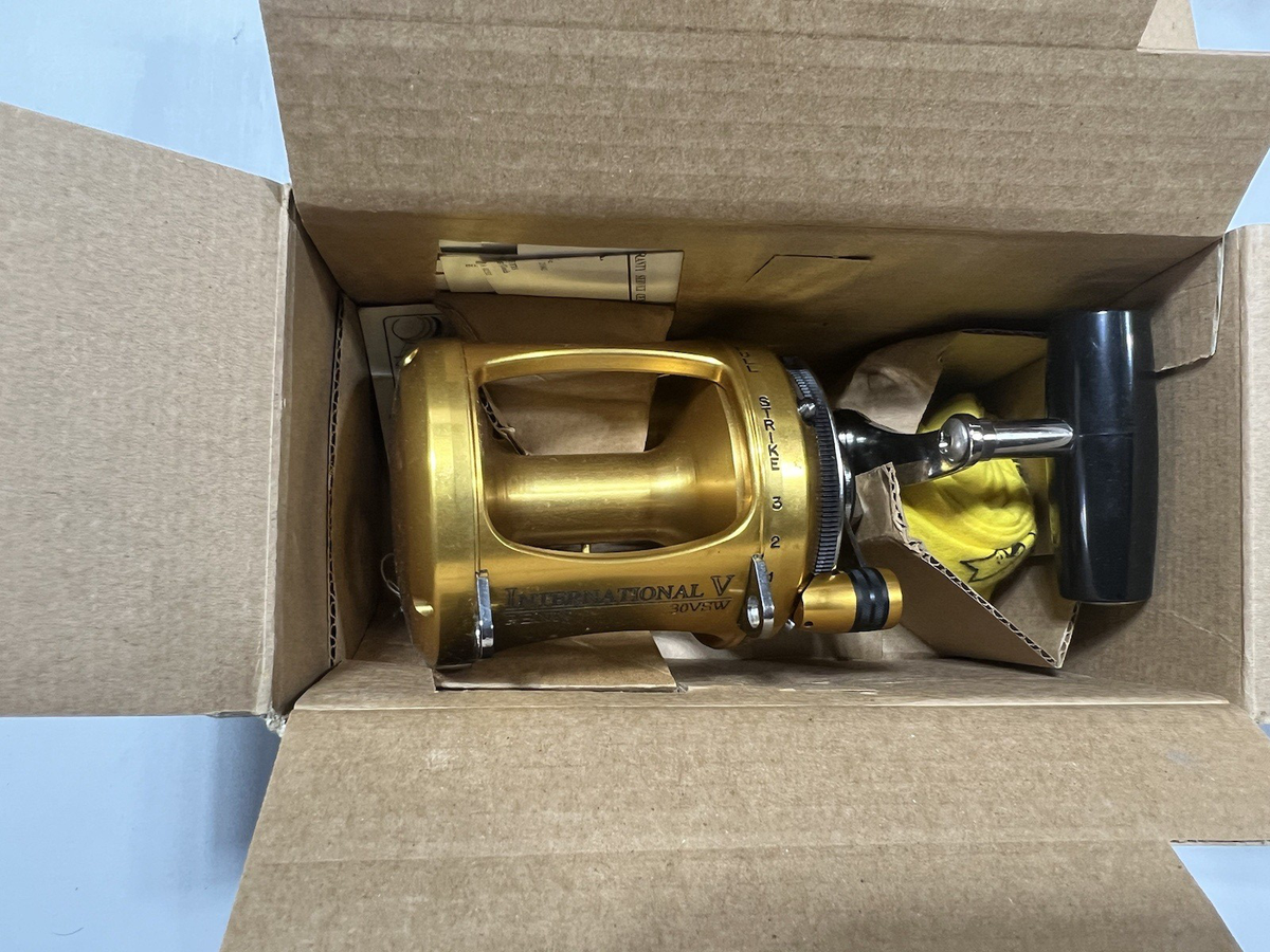 RARE BRAND NEW PENN International V - 30VSW Gold - 2 Speed Wide | eBay
