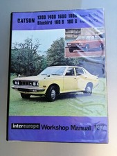 Intereurope Datsun Werkstatthandbuch von 1969 und 1972 (erschienen 1972)